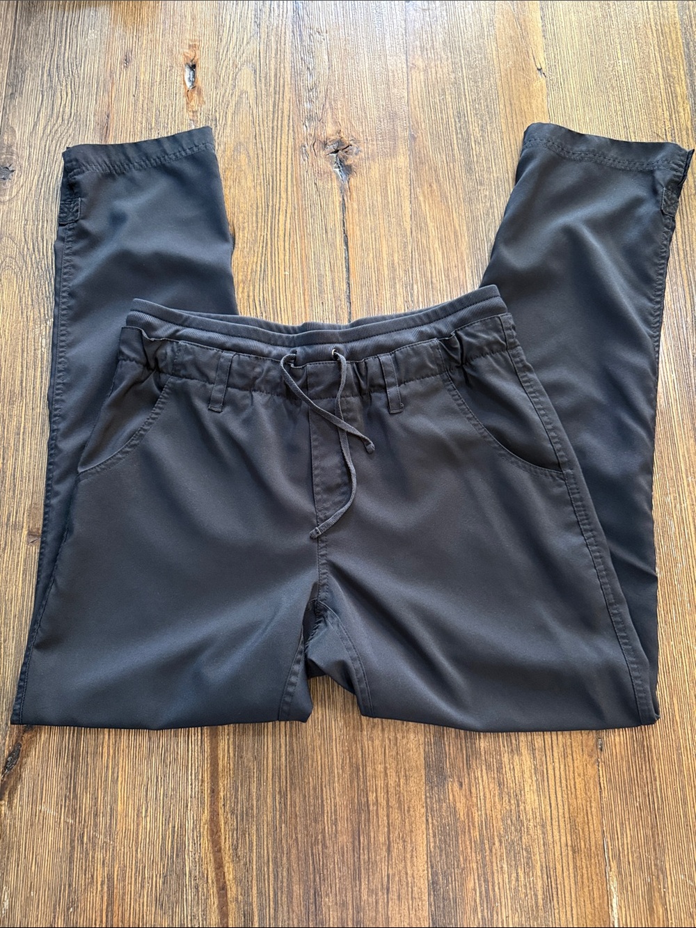 koi Black Drawstring Scrub Pants